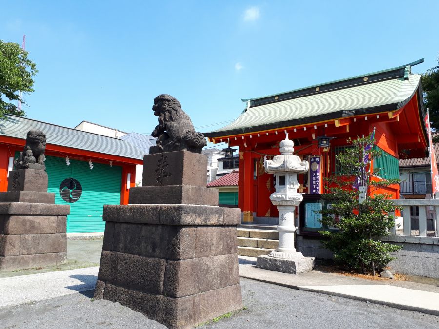 大田区　古市児童遊園　東八幡神社